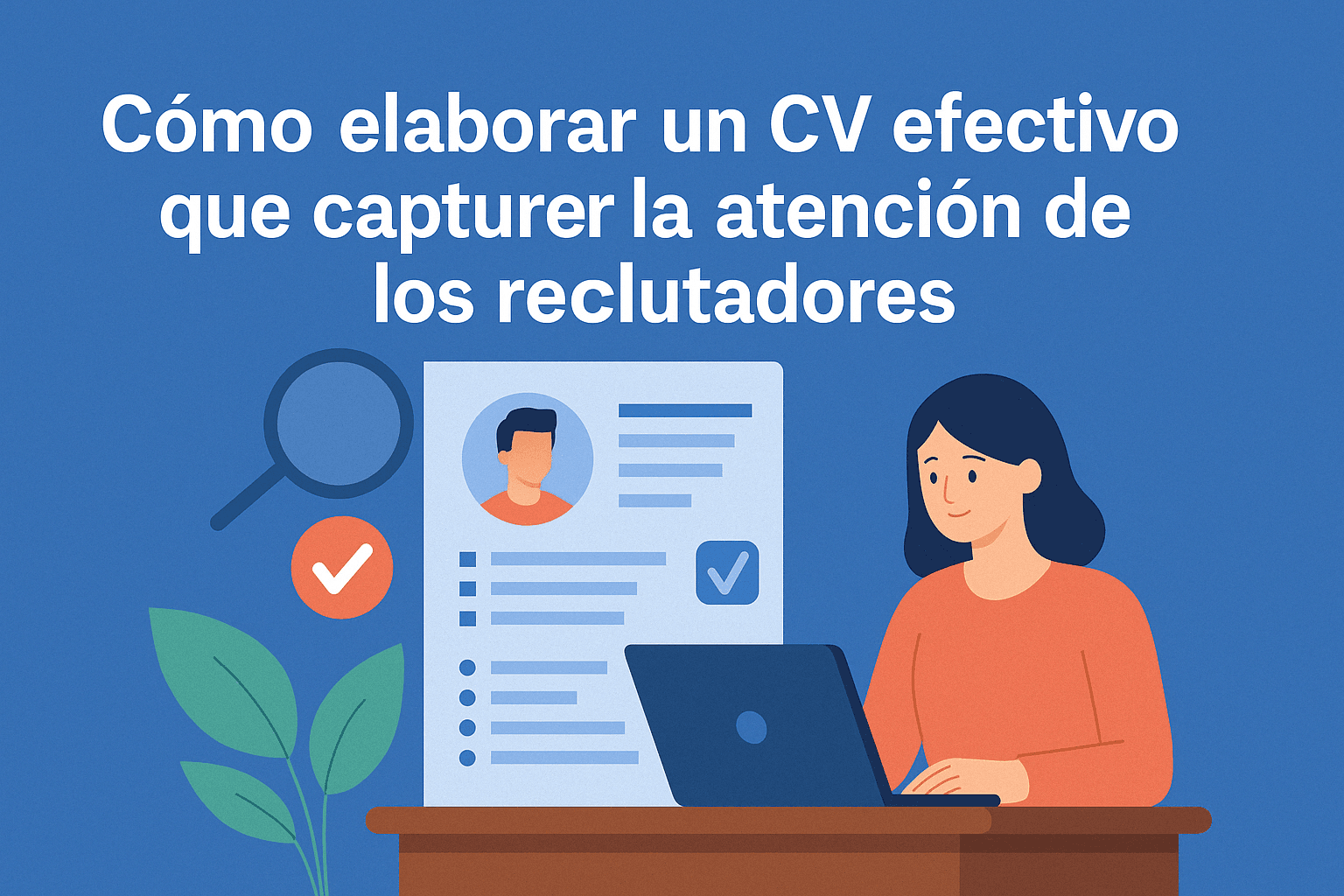 Cómo elaborar un CV efectivo que capture la atención de los reclutadores