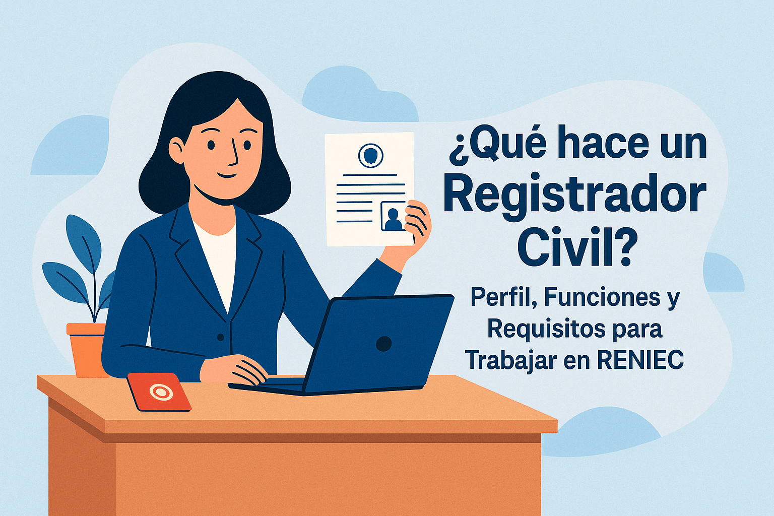 ¿Qué hace un Registrador Civil? Perfil, Funciones y Requisitos para Trabajar en RENIEC