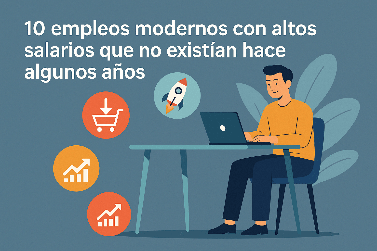 10 empleos modernos con altos salarios que no existían hace algunos años