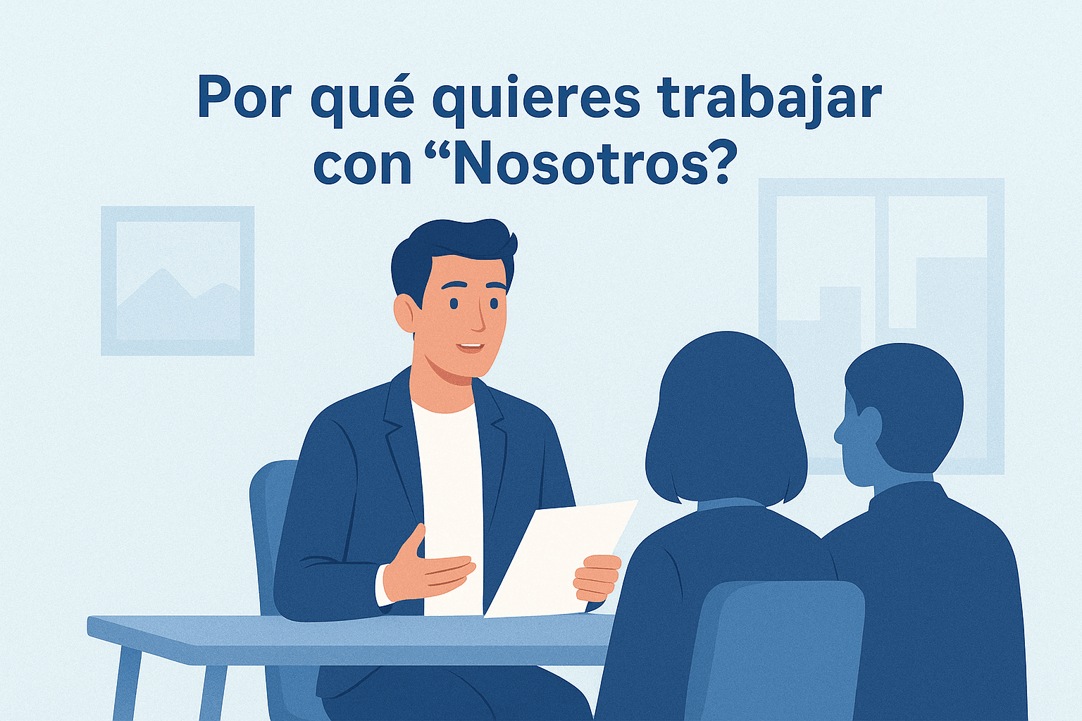 Cómo responder a la pregunta: ¿Por qué estás interesado en trabajar con nosotros?