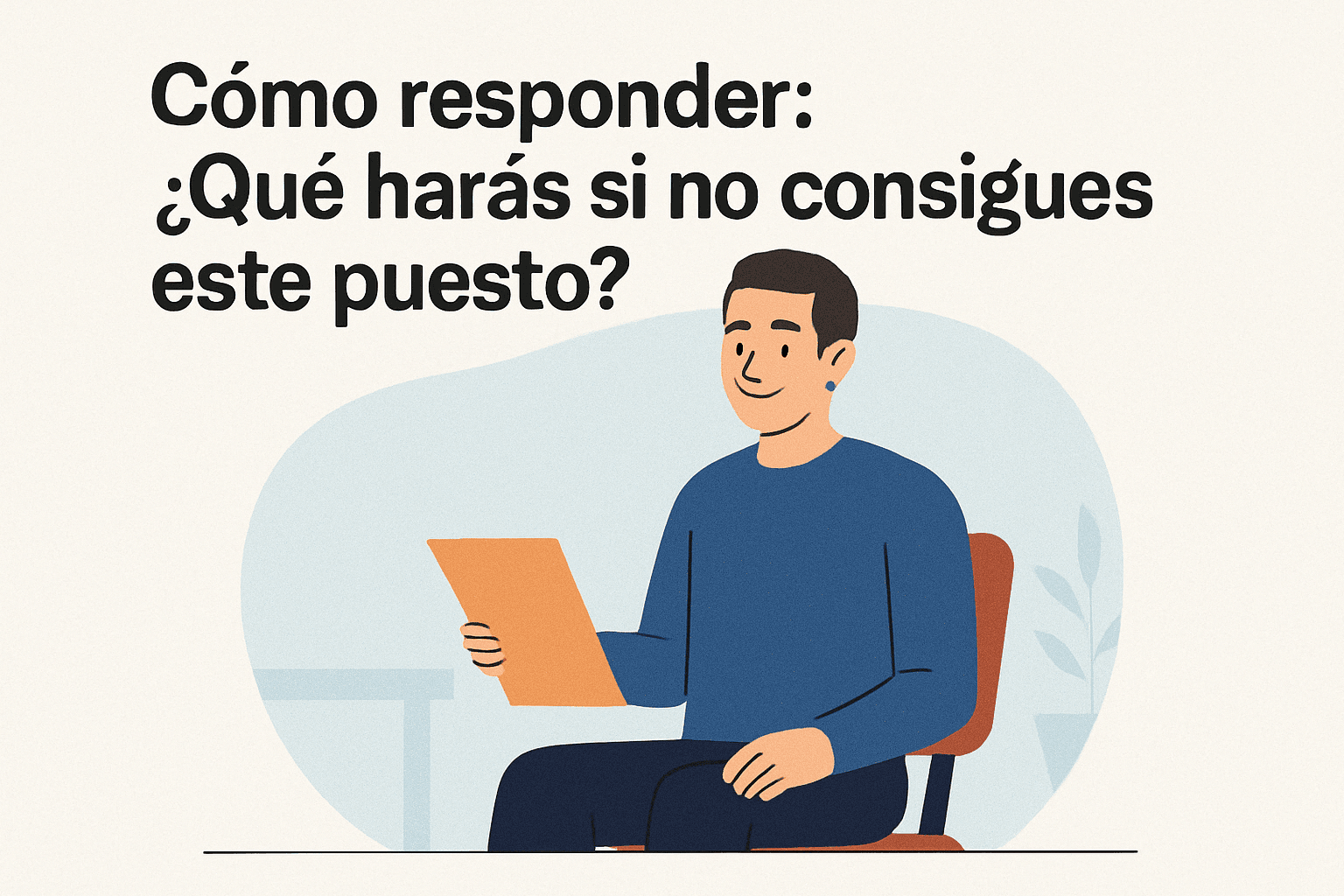 Cómo responder si no consigues el puesto interno que deseas
