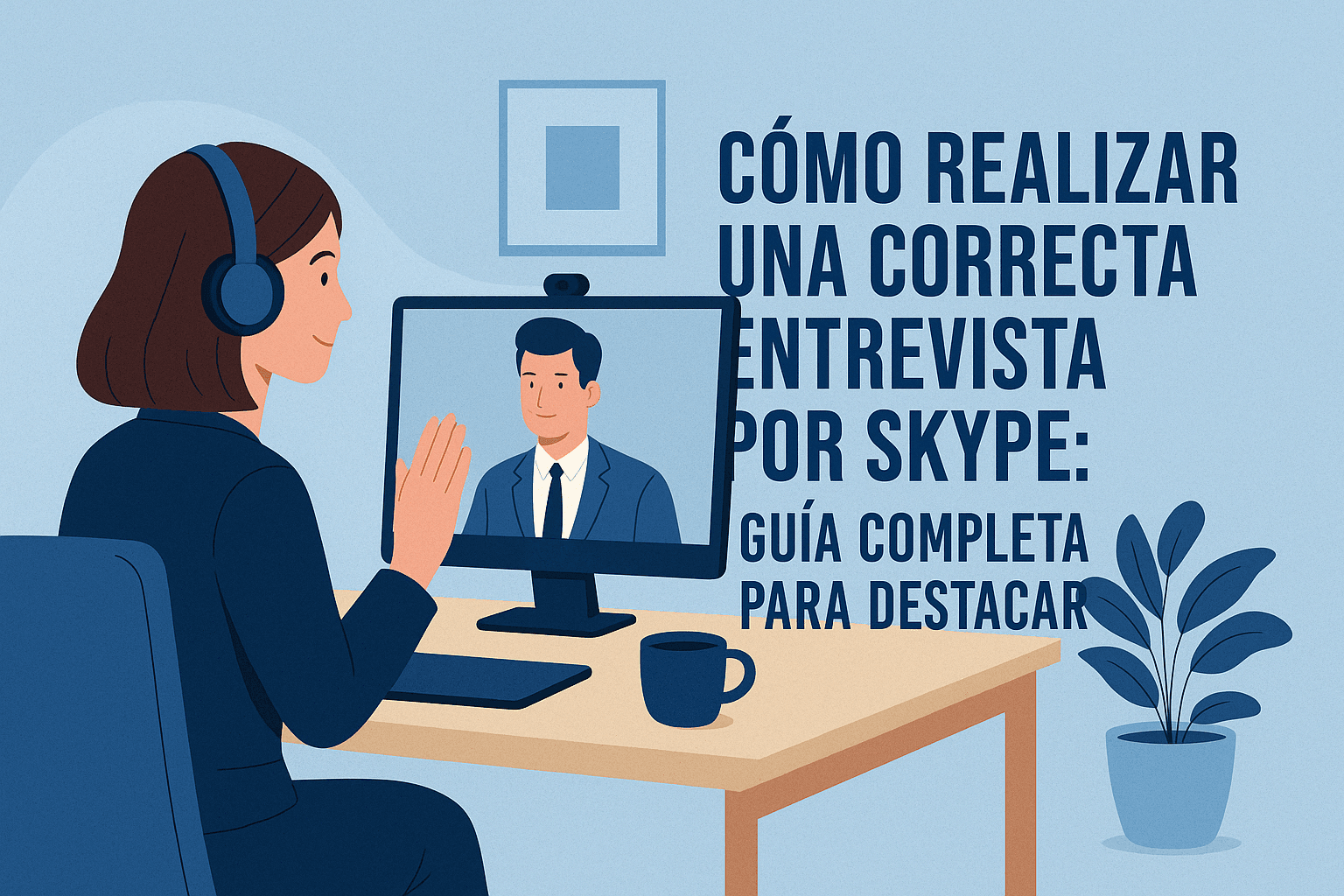 Cómo realizar una correcta entrevista por Skype: guía completa para destacar